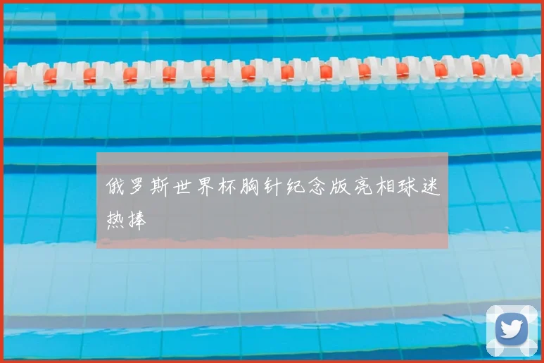 俄罗斯世界杯胸针纪念版亮相球迷热捧